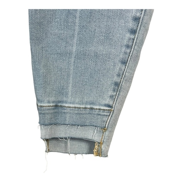 KanCan Light Stone Tapered Cut Off Cuffed Jeans Size 15/31 Style ML1457-2-SF - Picture 2 of 16